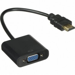 ADAPTADOR HDMI M X VGA F CONVERSOR