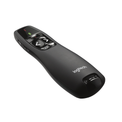 APRESENTADOR LOGITECH LASERPOINT R400 PRETO - 910-001354