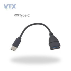 CABO ADAPTADOR USB TYPE-C PARA USB (FEMEA) OTG