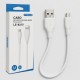 CABO V8 PRA USB 2.0 DE 1 MT TURBO 3.1A IT BLUE LE-837V