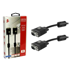 CABO VGA MACHO + VGA MACHO 10M COM FILTRO