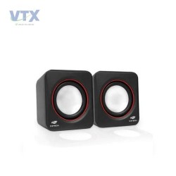 CAIXA DE SOM USB+P2 C3TECH 2.0 SP-301BK 3W PRETO