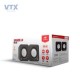 CAIXA DE SOM USB+P2 C3TECH 2.0 SP-301BK 3W PRETO
