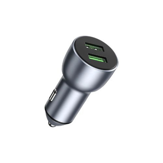 CARREGADOR VEICULAR USB 2X / IOS IPHONE 4.8A KA-C101-5G KAPBOM