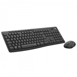 COMBO TECLADO E MOUSE SEM FIO  LOGITECH MK295 SILENT