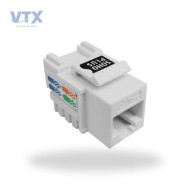 CONECTOR FEMEA KEYSTONE SOHOPLUS CAT5E T568AB BRANCO