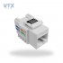 CONECTOR FEMEA KEYSTONE SOHOPLUS CAT5E T568AB BRANCO