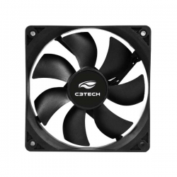 COOLER PARA GABINETE C3TECH 120X120X25MM PRETO F7100BK