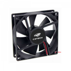 COOLER PARA GABINETE C3TECH 120X120X25MM PRETO F7100BK