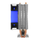 COOLER PARA PROCESSADOR TDAGGER INTEL AMD IDUN B PRETO FAN 90MM LED AZUL TGC9109 B