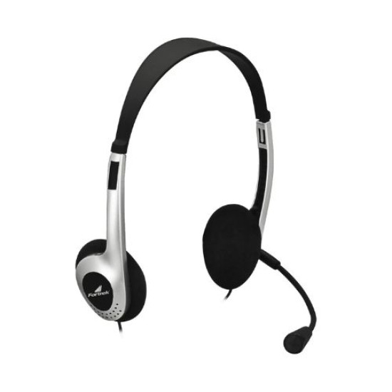 FONE DE OUVIDO FORTREK HBL-101 PRETO E PRATA