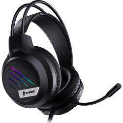FONE DE OUVIDO HEADSET GAMER EG306 LESH COM FIO EVOLUT
