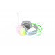 FONE DE OUVIDO HEADSET TRANSPARENTE EG309 LUMINI COM FIO EVOLUT