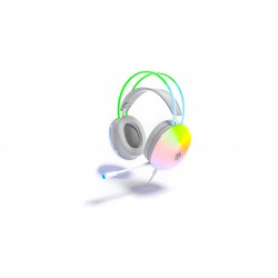 FONE DE OUVIDO HEADSET TRANSPARENTE EG309 LUMINI COM FIO EVOLUT