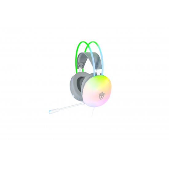 FONE DE OUVIDO HEADSET TRANSPARENTE EG309 LUMINI COM FIO EVOLUT