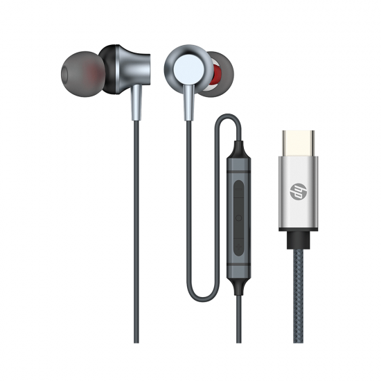 FONE DE OUVIDO HP DHH-1126 INTRA AURICULAR COM MICROFONE, USB Tipo-C
