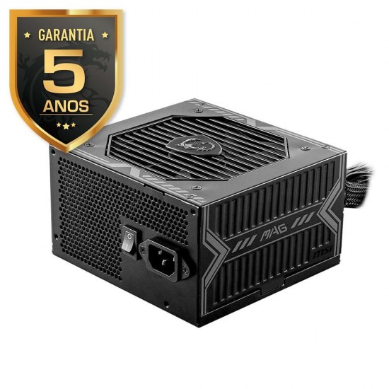 FONTE 600W MSI MAG A600DN 80 PLUS 306-7ZP6B39-809 FONTE 600W MSI MAG A600DN 80 PLUS 306-7ZP6B39-809