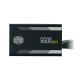 FONTE ATX 600W G600 COM CABO DE FORCA PFC ATIVO 80 PLUS GOLD PRETO COOLER MASTER