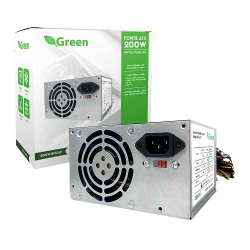 FONTE DE ALIMENTACAO ATX 200W REAL GREEN