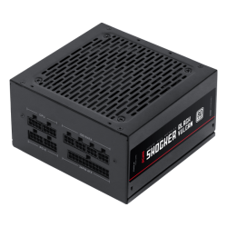 FONTE GAMER PCYES SHOCKER FULL MODULAR 500W 80 PLUS WHITE - BLACK VULCAN - FM500WBV