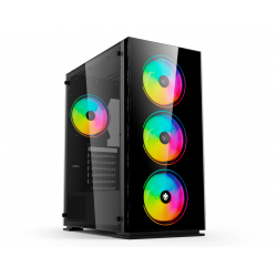 GABINETE GAMER EG817 HAN COM 3 FANS EVOLUT