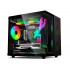 GABINETE GAMER EG820 MIZU PRETO VIDRO TEMPERADO (3 COOLER INCLUSO) EVOLUT