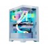 GABINETE GAMER K-MEX AQUARIO POSEIDON ATX WHITE W1G4