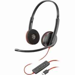 HEADSET POLY BLACKWIRE 3220    ACCSSTEREO USB-C ADAPT