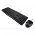 KIT MOUSE E TECLADO LOGITECH MK120 COM FIO USB PTO