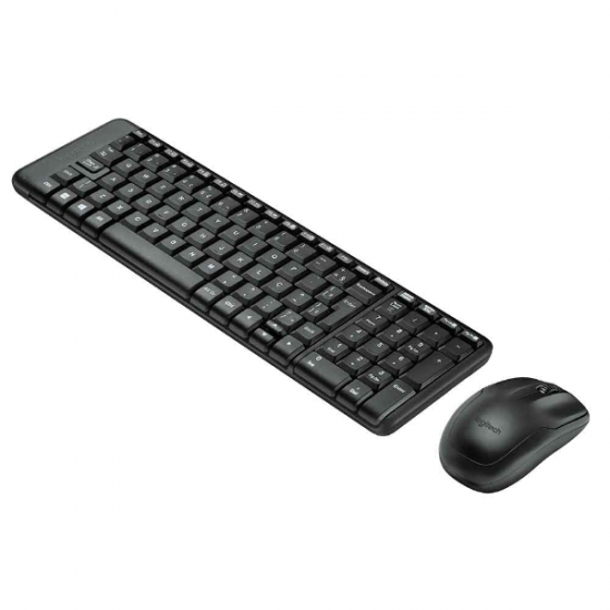 KIT MOUSE E TECLADO LOGITECH MK220 SEM FIO