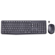 KIT TECLADO E MOUSE SEM FIO MK235 PRETO LOGITECH