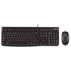 KIT TECLADO E MOUSE USB MK120 PRETO LOGITECH