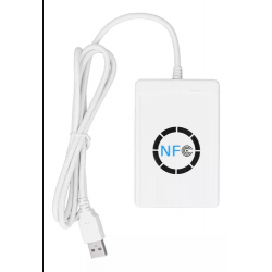 LEITOR DE CARTÃO USB NFC SMART IC, GRAVADOR, COPIADORA