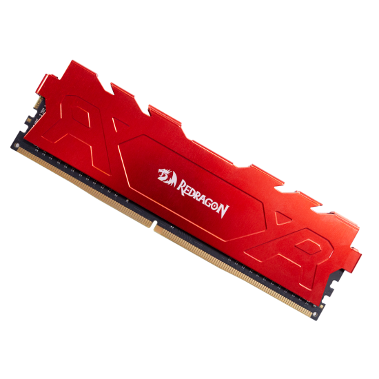 MEMORIA DDR4 REDRAGON RAGE 3200MHZ/CL16 VERMELHA 8GB