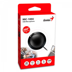 MICROFONE GENIUS PARA CONFERENCIA USB 360º MIC-100U