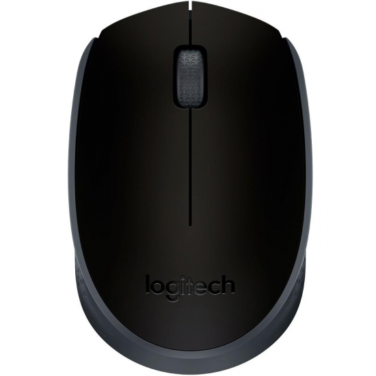 MOUSE LOGITECH M170 SEM FIO RC/NANO PRETO/GRAFITE