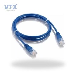 PATCH CORD CABO DE REDE RJ45 CAT5E AZUL 5 M IT BLUE