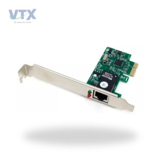 PLACA DE REDE PCI EXPRESS 10/100/1000MBPS MYMAX