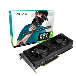 PLACA DE VIDEO GALAX GEFORCE RTX 3060 1-CLICK OC 12GB GDDR6 192BITS 36NOL7MD1VOC