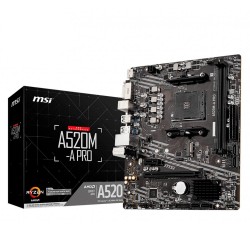PLACA MÃE MSI A520M-A PRO AMD AM4 911-7C96-031