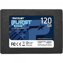 SSD PATRIOT BURST 120GB 2,5 SATA 3 PBE120GS25SSDR