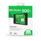 SSD WD GREEN 500GB SATA3 2.5 7MM LEITURA 545MB/S WDS500G5G0A SSD WD GREEN 500GB SATA3 2.5 7MM LEITURA 545MB/S WDS500G5G0A