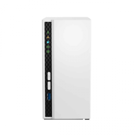 STORAGE NAS QNAP 2 BAIAS ARM CORTEX-A55 4 CORE, 2.0GHZ, 2GB, 1x GBE LAN TORRE - TS-233-BR
