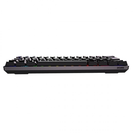 TECLADO GAMER MECANICO 60% ZOT - SWITCH OUTEMU BROWN HOTSWAP - LED RGB - PCYES - PZOHBWRGB