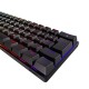 TECLADO GAMER MECANICO 60% ZOT - SWITCH OUTEMU BROWN HOTSWAP - LED RGB - PCYES - PZOHBWRGB