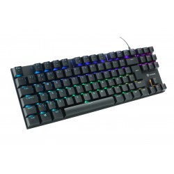 TECLADO GAMER MECANICO PROGRAMAVEL EG213 SHODAN V2 (RED SWITCH OUTEMU) COM FIO EVOLUT
