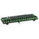 TECLADO MECANICO GAMER BORA PTO LED GREEN SWITCH AZUL T-DAGGER