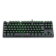 TECLADO MECANICO GAMER BORA PTO LED GREEN SWITCH AZUL T-DAGGER