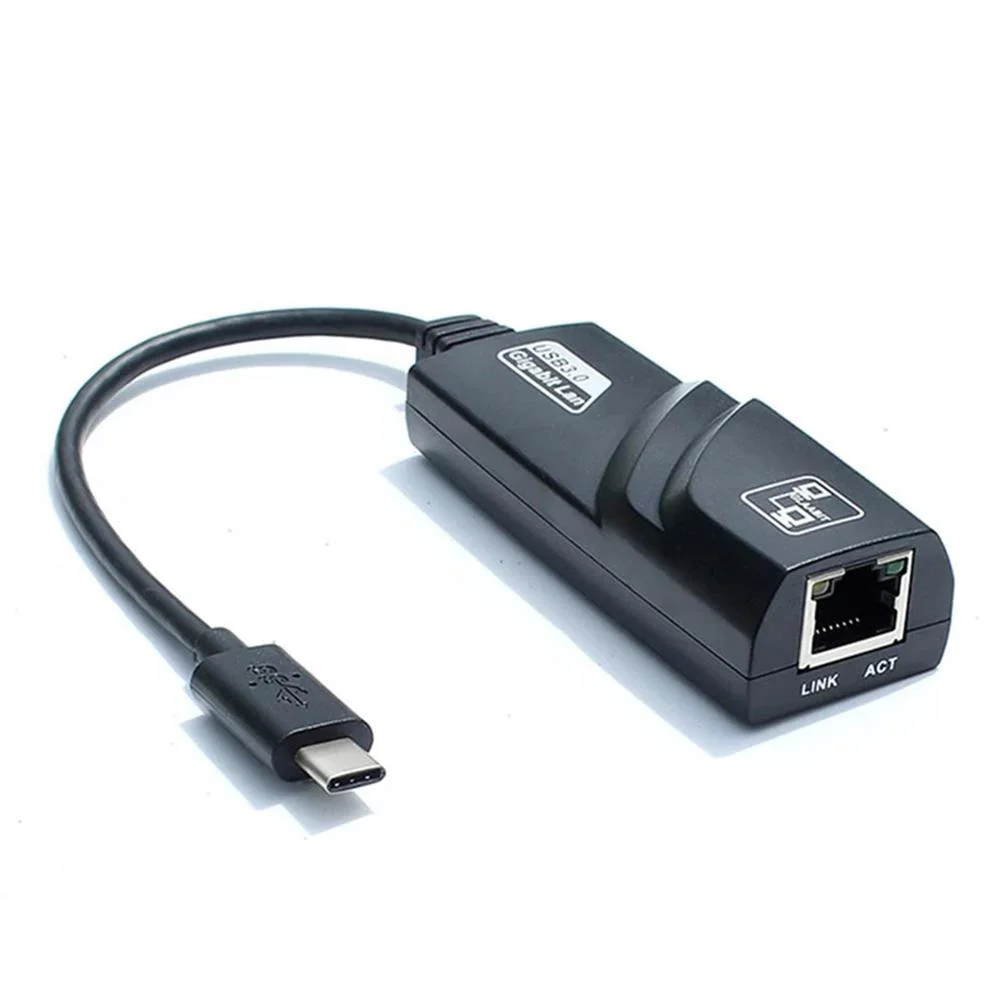 ADAPTADOR TYPE-C PARA REDE RJ45 10/100/1000 MBPS FY