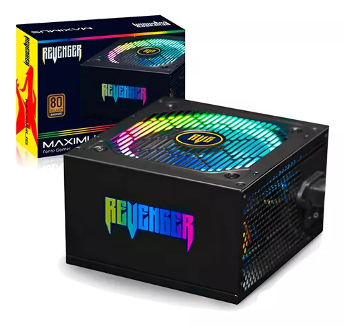 FONTE ATX GAMER REVENGER 550W 80 PLUS BRONZE